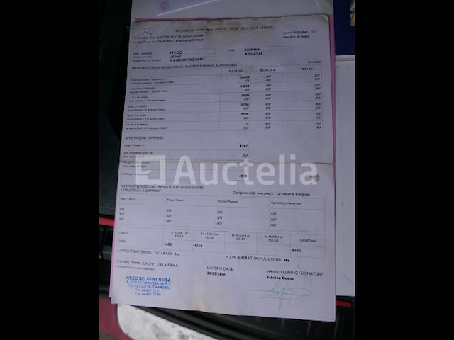 Containertruck iveco iveco 260 e/h/8 (2006-vin:wjme2nst20c169452) - afbeelding 20 van  43