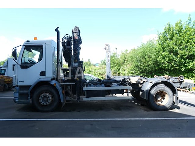 Containerwagen met kraan daf lf 55.220 - afbeelding 16 van  67