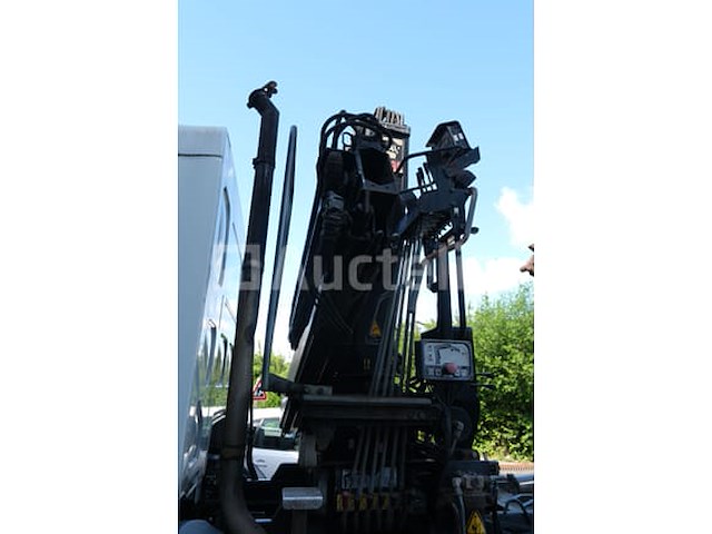 Containerwagen met kraan daf lf 55.220 - afbeelding 32 van  67