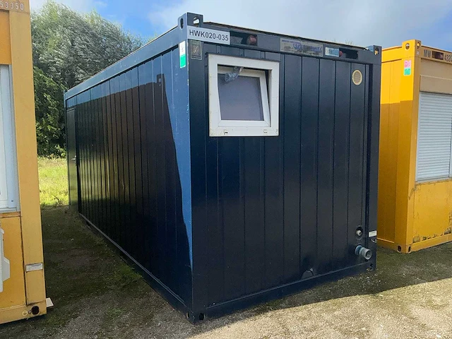 Containex - toilet demontabele kantoorunit - removable office unit - afbeelding 4 van  6