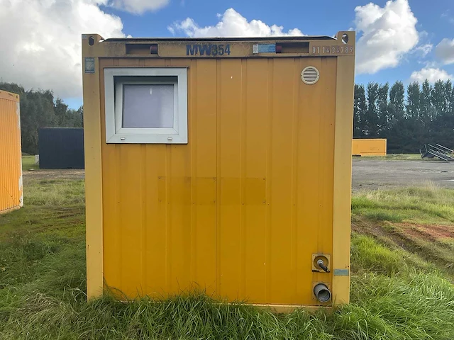 Containex - toilet demontabele kantoorunit - removable office unit - afbeelding 5 van  6