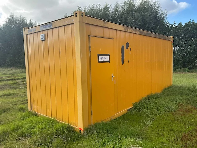 Containex - toilet demontabele kantoorunit - removable office unit - afbeelding 3 van  6
