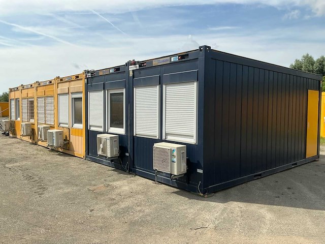 Containex 20ft demontabele kantoorunit (6x) - afbeelding 1 van  18