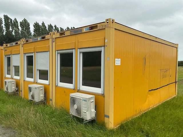 Containex demontabele kantoorunit (3x) - afbeelding 1 van  11