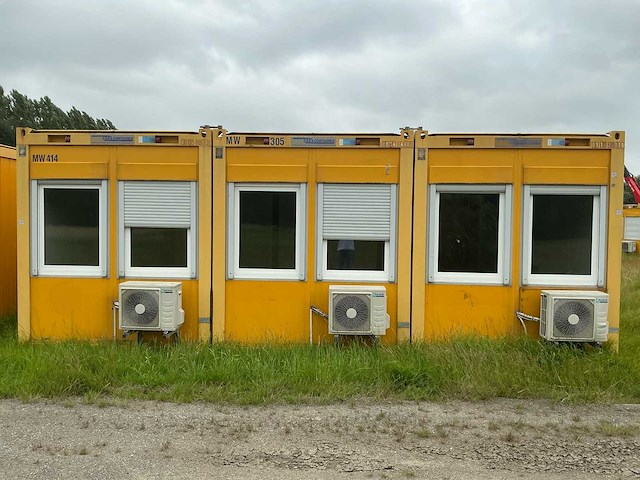Containex demontabele kantoorunit (3x) - afbeelding 4 van  11