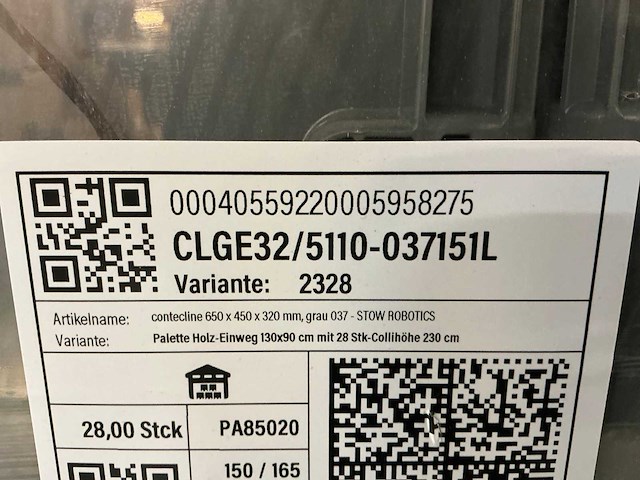Contecline opslagcontainer (28x) - afbeelding 5 van  5