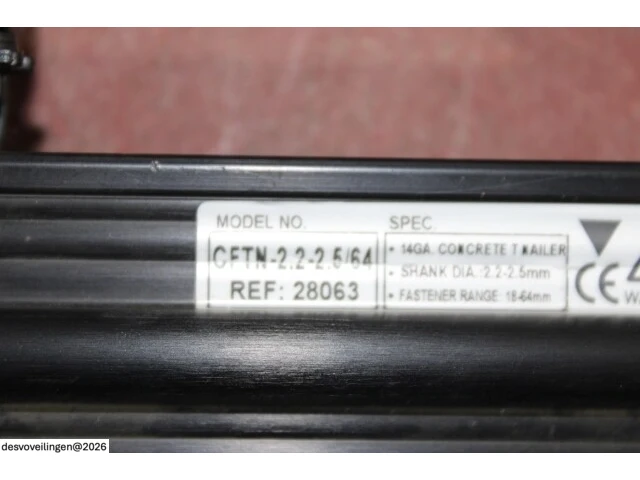 Contimac cftn-2,2-2,5/64 t-nagelpistool - afbeelding 3 van  4
