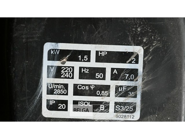 Contimac cm 235/8/50 compressor - afbeelding 3 van  3