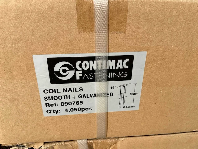 Contimac coil roofing nails ring en smooth galvanized spijkers, nagels & nieten - afbeelding 4 van  6