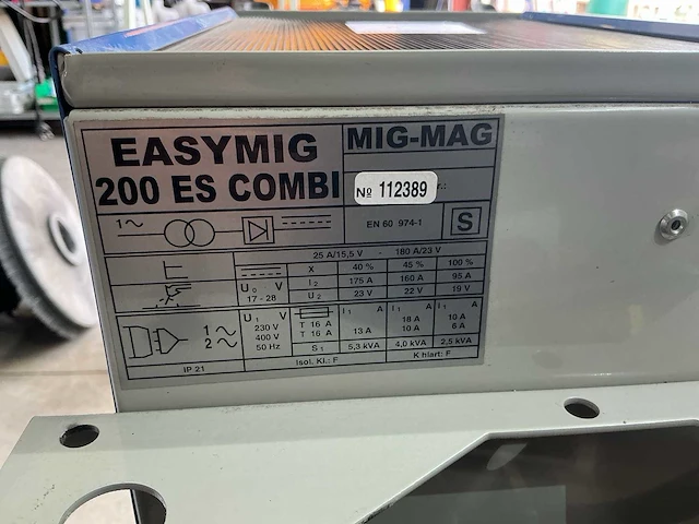 Contimac easymig 200 es combi elektrode lasapparaat - afbeelding 3 van  3