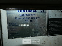Contimac kolomboormachine - afbeelding 5 van  5
