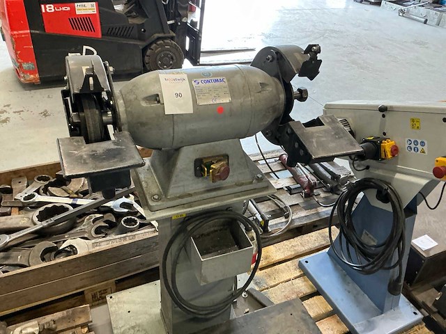 Contimac m300d dubbelsteens slijpmachine - afbeelding 1 van  4