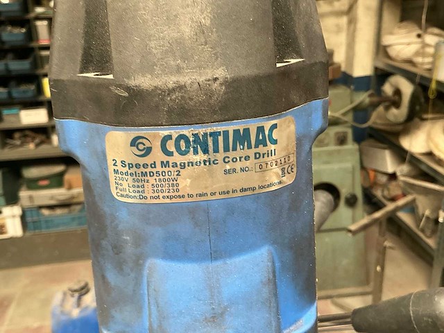 Contimac md500 2 speed magnetic core drill kernboormachine - afbeelding 12 van  14