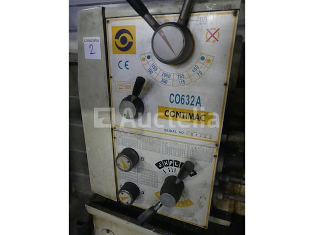 Contimac metalen draaibank c0632a - afbeelding 3 van  6