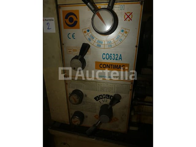 Contimac metalen draaibank c0632a - afbeelding 5 van  6