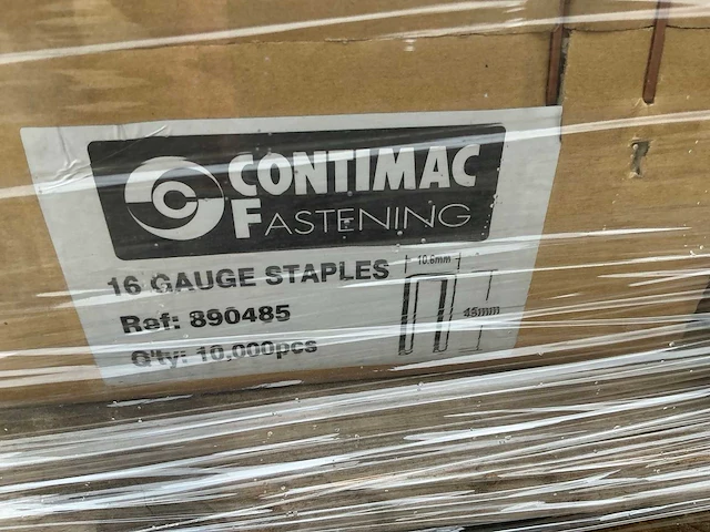 Contimac paper collated stick nails & gauge staples spijkers, nagels & nieten - afbeelding 3 van  4
