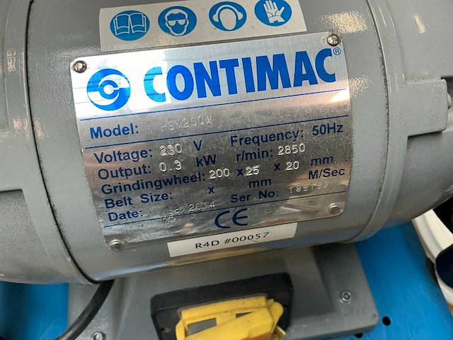 Contimac psm200w bankslijpmachine - afbeelding 3 van  4