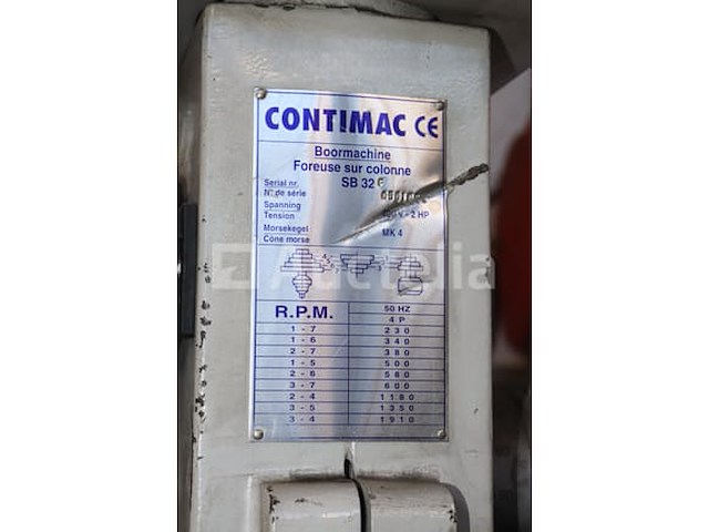 Contimac sb 32f buelmachine - afbeelding 8 van  10
