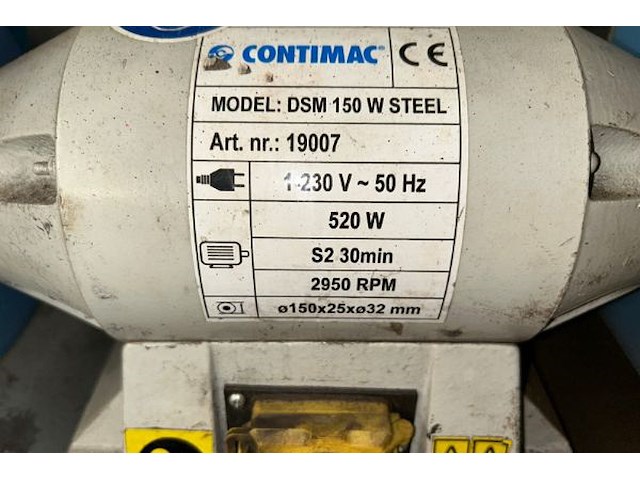Contimac slijpmolen - afbeelding 5 van  5