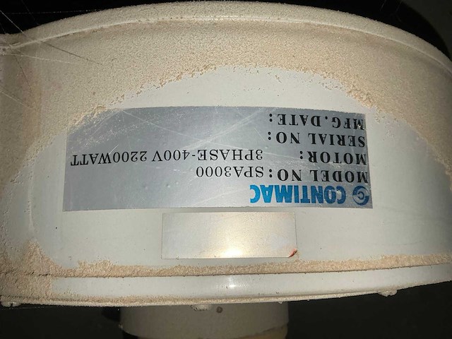 Contimac spa3000 mobiele stofafzuiging - afbeelding 4 van  4