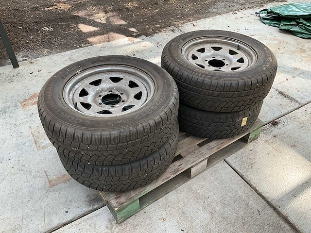 Continental autoband met velg (4x) - afbeelding 1 van  9