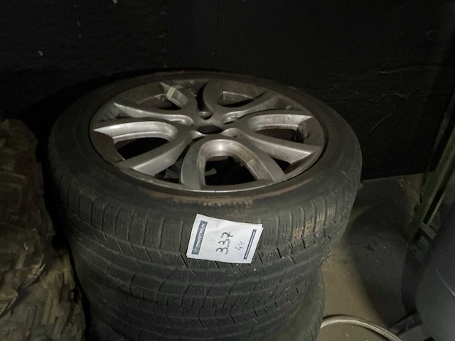 Continental band op velg (4x) - afbeelding 2 van  3