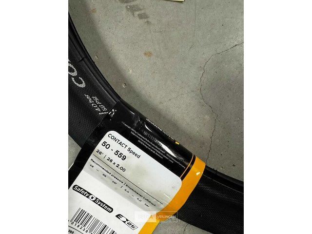 Continental contact speed band 26x2.00 zwart - afbeelding 1 van  1
