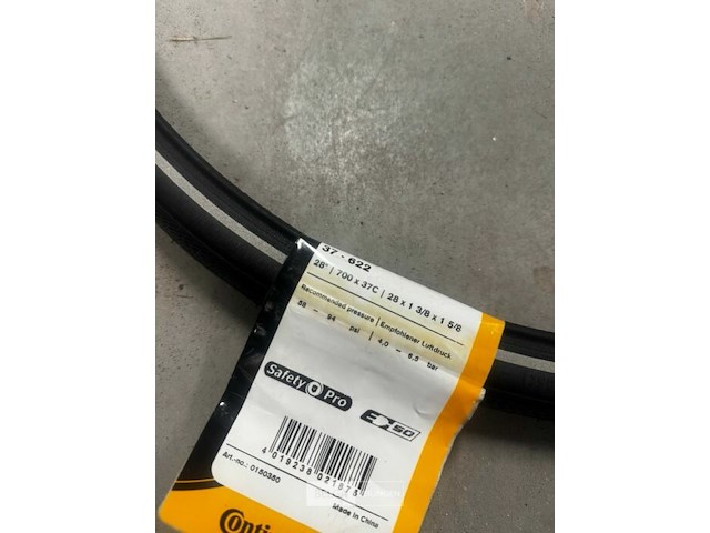 Continental contact urban band 37-622 zwart - afbeelding 1 van  1