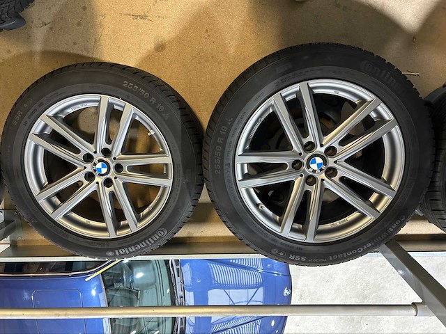Continental contiwintercontact winterbanden + set velgen bmw x5 40d f15(2017) - afbeelding 1 van  16