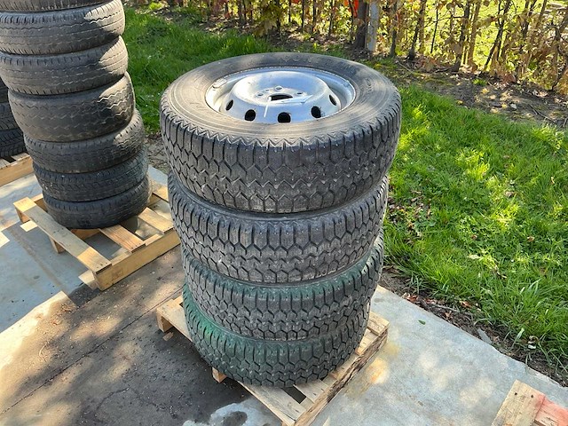 Continental contrans autoband met velg (4x) - afbeelding 1 van  2