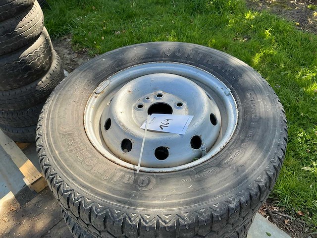 Continental contrans autoband met velg (4x) - afbeelding 3 van  4