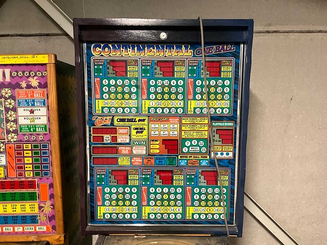 Continental one ball speelautomaat - afbeelding 2 van  6