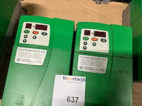 Control techniques commander se5.5t frequentieregelaar (2x) - afbeelding 2 van  3