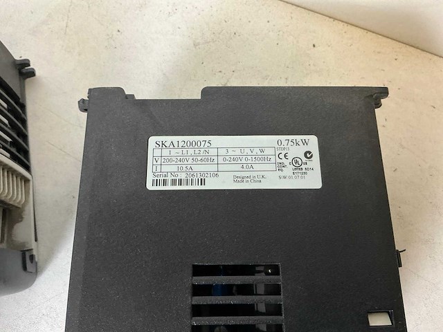 Control techniques commander sk ska12000 frequentieregelaar (5x) - afbeelding 5 van  9