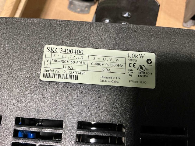 Control techniques frequentieregelaar (2x) - afbeelding 6 van  6