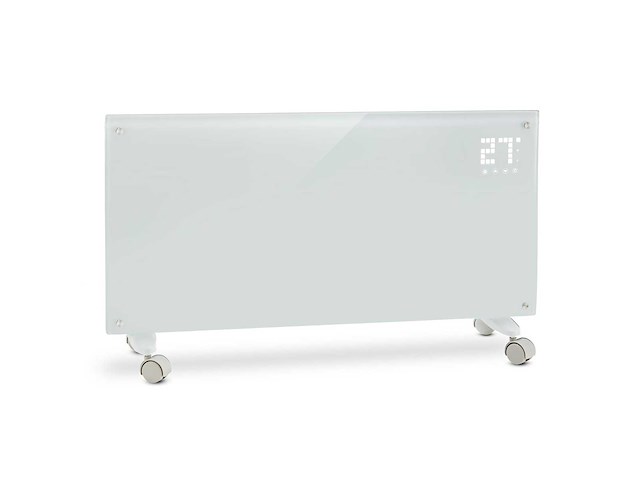 Convectieverwarmer - klarstein bornholm - convector - 2000w - timer - afstandsbediening - wit - afbeelding 1 van  5
