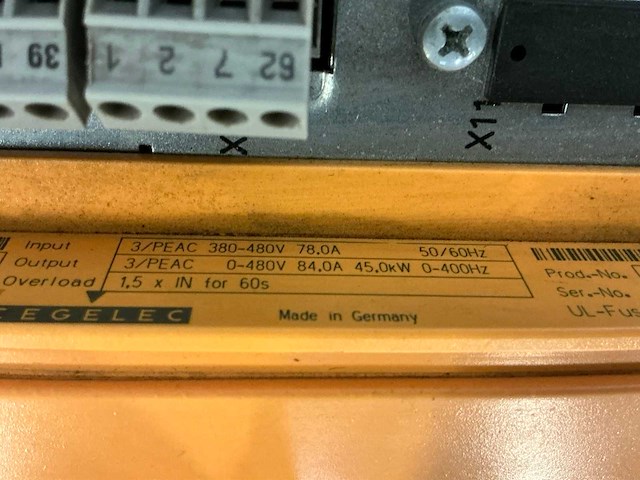 Converteam alspa mv 1089 frequentieregelaar - afbeelding 8 van  9