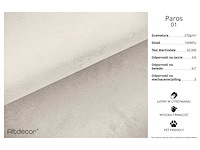 Convertible panoramische bank met opbergruimte - beige stof - afbeelding 4 van  8
