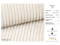 Convertible rechterhoek bank met opbergruimte - beige stof - afbeelding 4 van  5