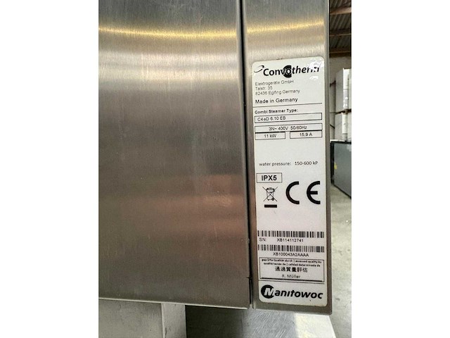 Convotherm - c4e d 6.10 eb - combisteamer - afbeelding 4 van  12