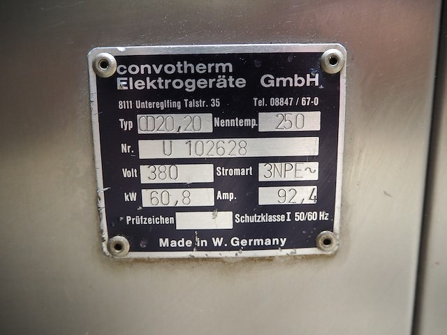 Convotherm elektrogeräte gmbh - afbeelding 7 van  8
