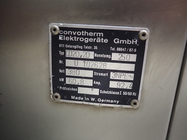 Convotherm elektrogeräte gmbh - afbeelding 5 van  13