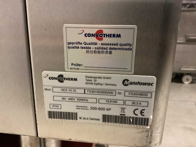 Convotherm oes 10.10 combisteamer - afbeelding 5 van  7