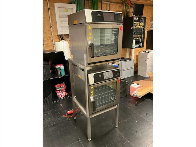 Convotherm oes 6.06 mini combisteamer met onderstel en waterbehandelingssysteem (2x) - afbeelding 12 van  21