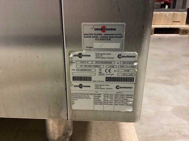 Convotherm ogb 6.10 gas combisteamer - afbeelding 6 van  9