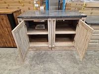 Cook-it buitenkeuken bbq module 60cm links + rechts greywash - afbeelding 4 van  7