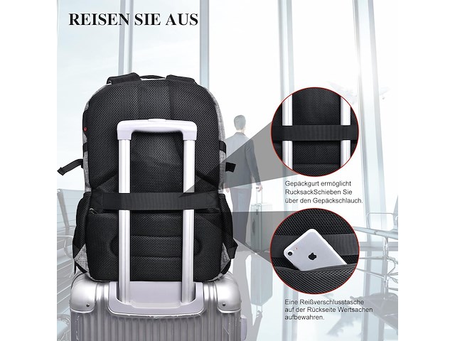 Coolbell laptoprugzak - afbeelding 6 van  6