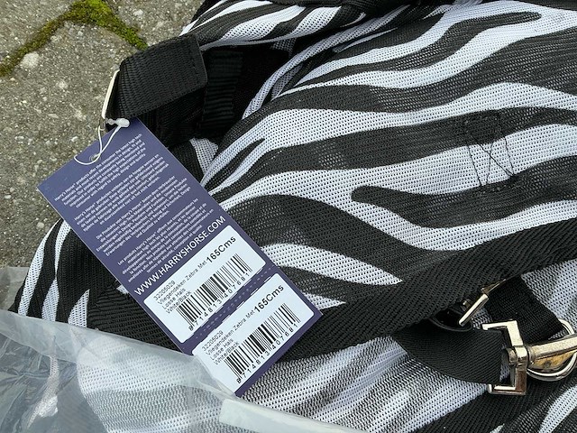 Cooler en vliegen deken 165 cm paarden (2x) - afbeelding 2 van  3