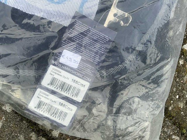 Cooler en vliegen deken 165 cm paarden (2x) - afbeelding 3 van  3