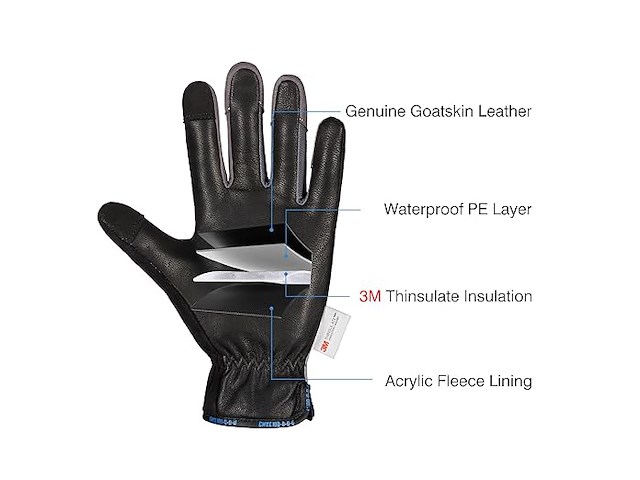 Cooljob thermische handschoenen (medium) - afbeelding 3 van  5